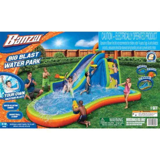 Banzai&reg; 14.5ft. Big Blast Water Park&trade; {4}
