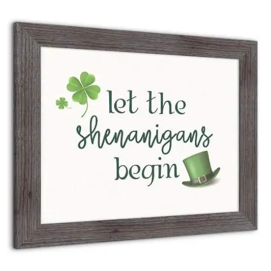 Shenanigans Begin Framed Print 2 16" x 20" Western Gray Framed Print {3}