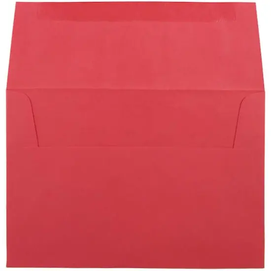 JAM Paper A8 Colored Invitation Envelopes, 50ct. Red {4}
