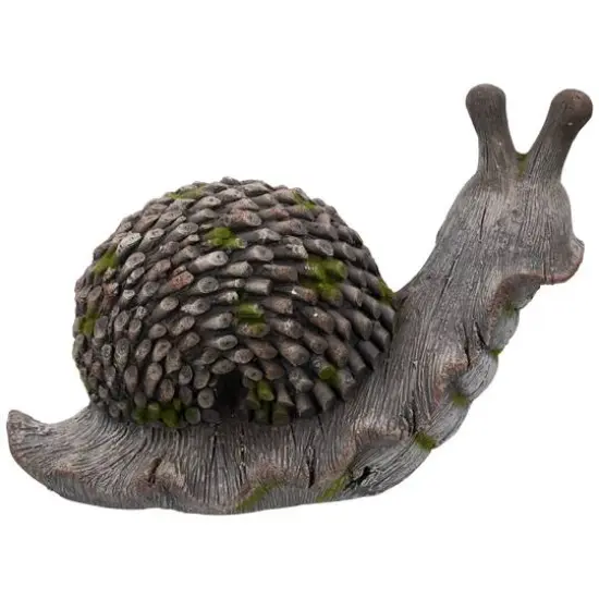 15" Slowpoke Snail Outdoor Garden Statue {7}