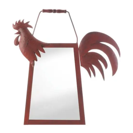 Red Rooster Mirror {1}