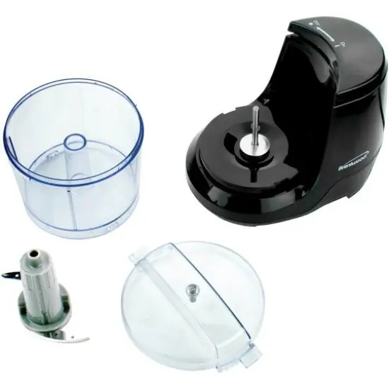 Brentwood Black 1.5 Cup Mini Food Chopper {7}
