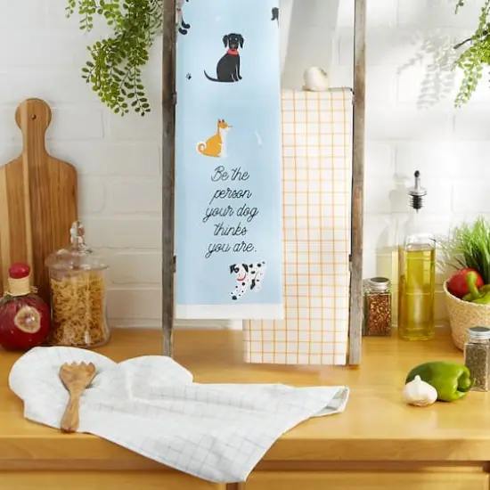 Dog Person Dishtowel (Set of 3) {5}