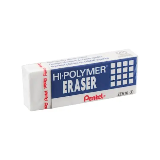 Pentel&reg; Hi-Polymer&reg; Erasers, 3ct. {5}