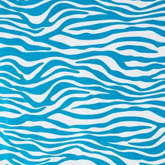 JAM Paper Safari Blue & White Zebra Gift Wrap, 2ct. {5}