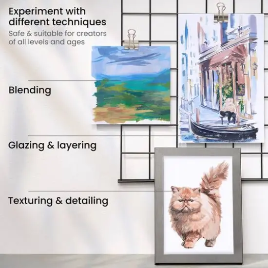 Arteza&reg; Earth Tones Gouache Paint Set {6}