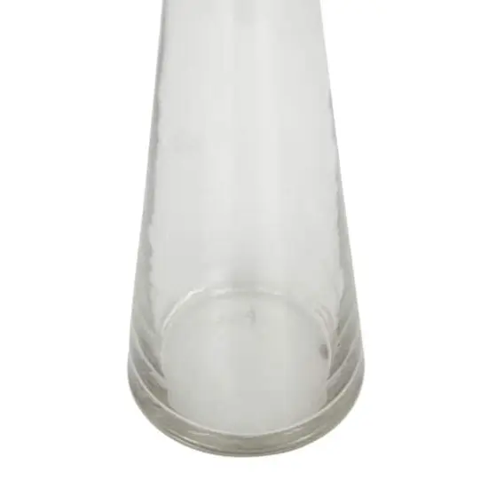 Set of 3 Clear Glass Contemporary Candle Holder, 3" x 3" x 3" {5}