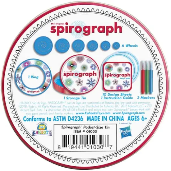 Spirograph&reg; Mini Gift Tin {6}