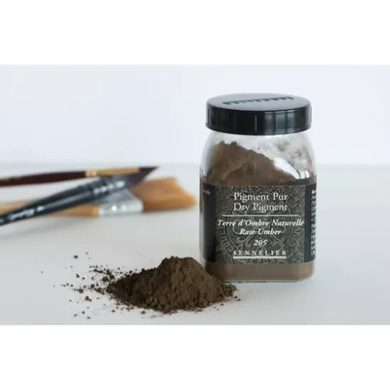 Sennelier Dry Pigment 205 Raw Umber {4}