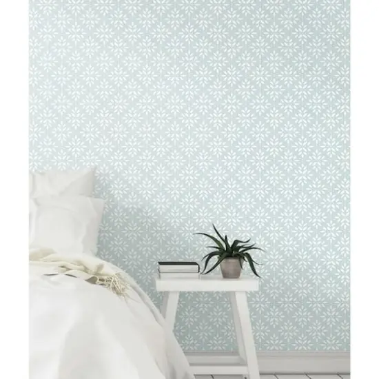 RoomMates Rose Lindo Agave Peel & Stick Wallpaper Blue {6}