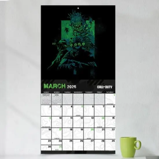 TF Publishing 2025 Call of Duty Wall Calendar {4}