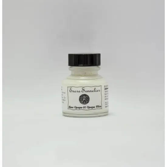 Sennelier Drawing Ink, 30mL Opaque White {1}