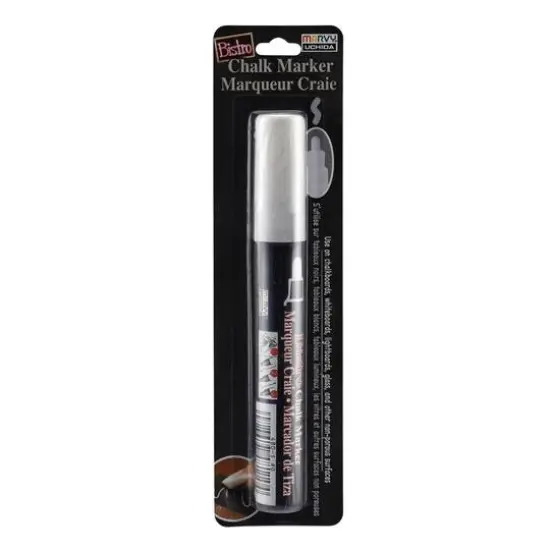 Marvy&reg; Uchida Bistro Broad Chalk Marker White {7}