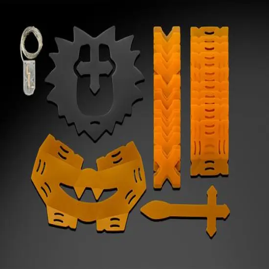 Thames & Kosmos Creatto&reg; Luminous Lion & Serengeti Sidekicks {4}