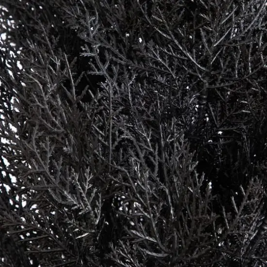 6ft. UV Resistant Artificial Halloween Black Cedar Tree (Indoor/Outdoor) {5}