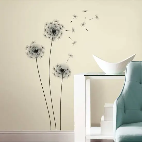 RoomMates Whimsical Dandelion Peel & Stick Decals {5}