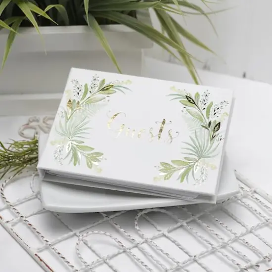 Hortense B. Hewitt Co. Greenery Guest Book {3}