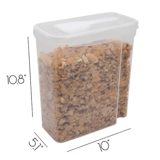 Kitchen Details Large Airtight Cereal Container with Scooper {5}