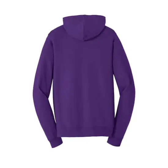 Port & Company&reg; Fan Favorite Fleece Full-Zip Hooded Sweatshirt Team Purple {5}