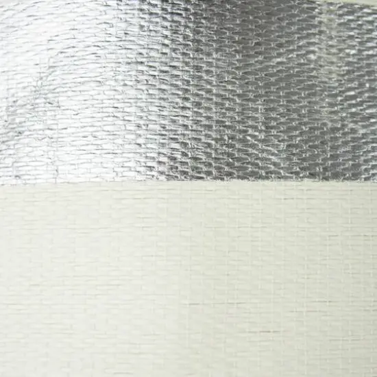 DII&reg; Small Rectangle Stripes Paper Bin Silver {5}