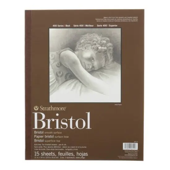 Strathmore&reg; 400 Series Bristol Smooth Paper Pad {1}