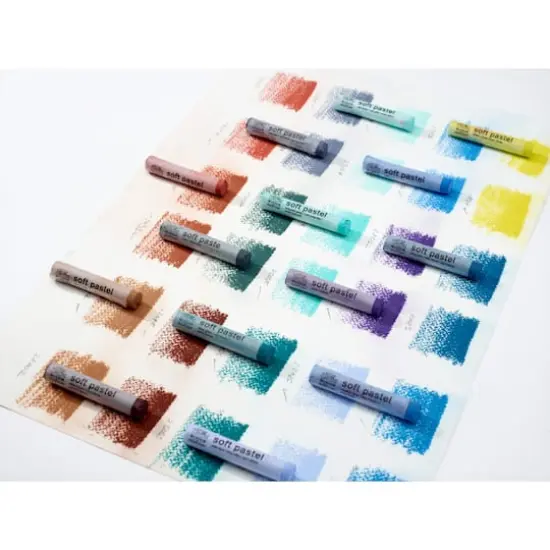 Winsor & Newton&trade; Introduction to Fine Art 15 Color Soft Pastel Set {9}