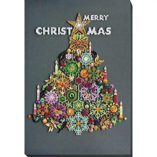 Abris Art Golden Lights Winter Tale Bead Embroidery Kit {1}