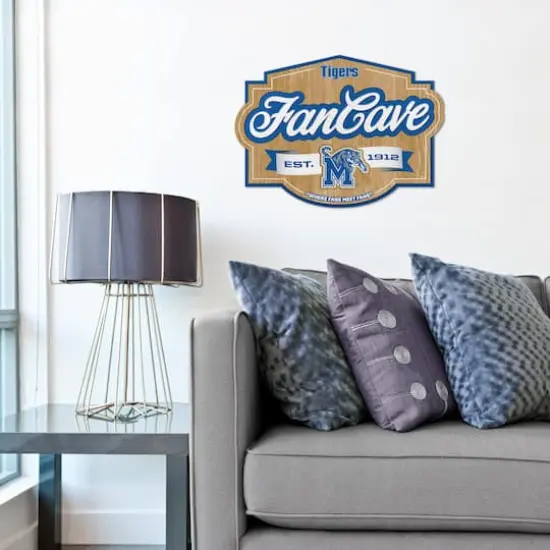 NCAA Fan Cave Sign Memphis Tigers {4}