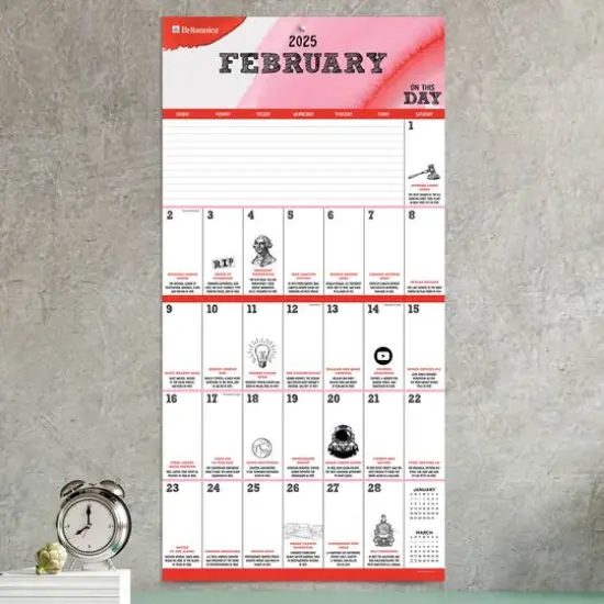 TF Publishing 2025 On This Day Wall Calendar {4}