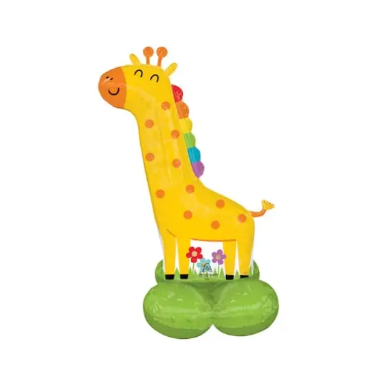 AirLoonz&reg; 40" Baby Giraffe Foil Balloon {1}