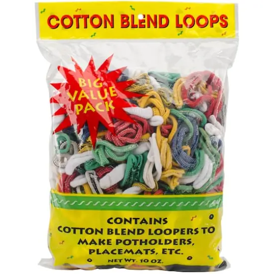 Assorted Cotton Blend Weaving Loops, 10oz. {1}