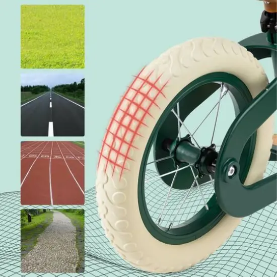 Hape Get Up & Go Green Learn to Ride Balance Bike {5}