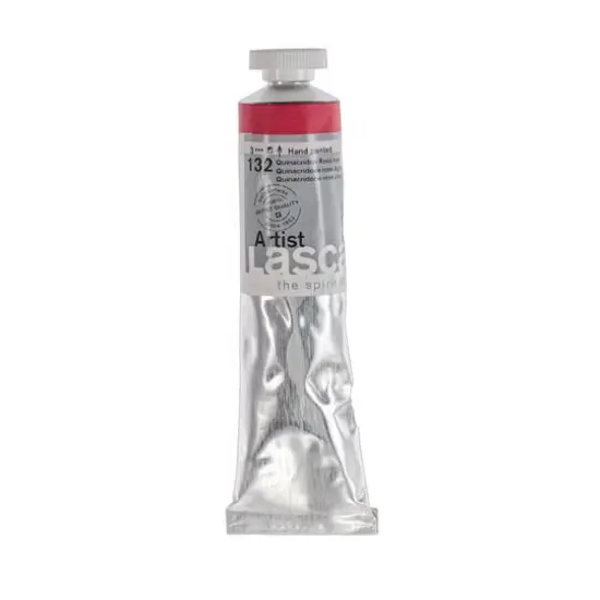 Lascaux Artist Acrylic Paint, 45mL 132 Quinacridone Rose Light {1}