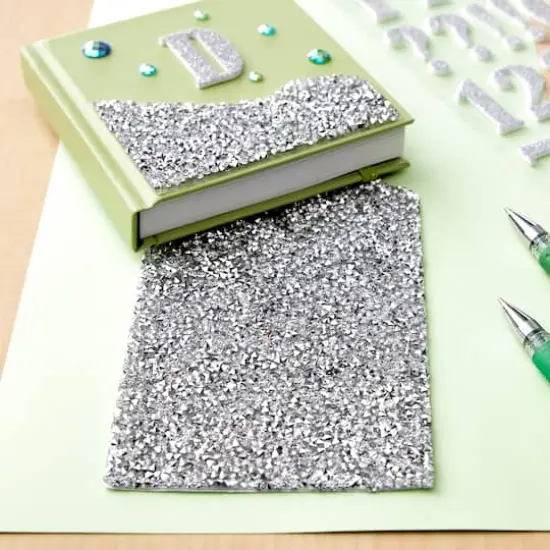 Silver Crackled Bling Sticker By Recollections&trade; {3}