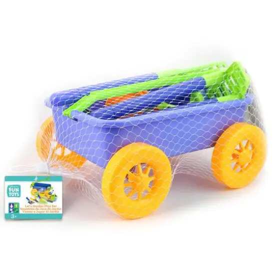 Nothing But Fun Toys Let's Garden Wagon Playset {4}