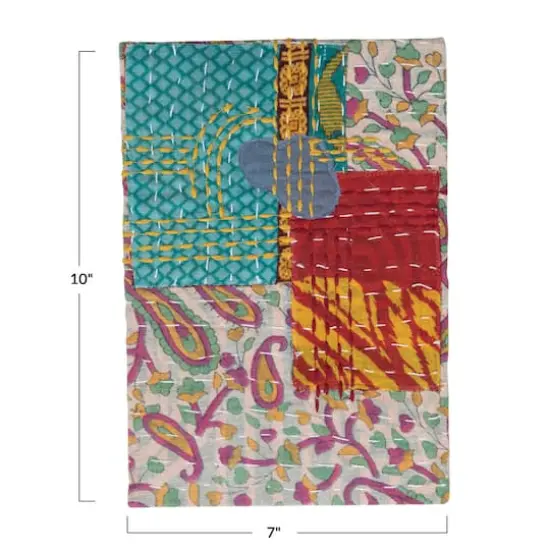 Hello Honey&reg; Patchwork Cotton Kantha Bound Paper Journal {5}