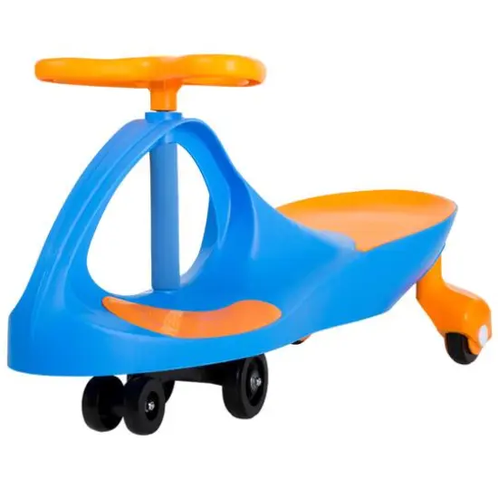 Toy Time Blue & Orange Wiggle Car {1}