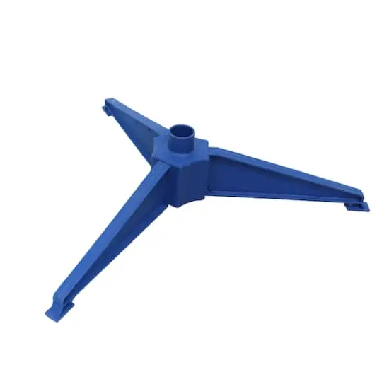 4.5ft. Pre-Lit Teal Tinsel Artificial Tree, Clear Lights {8}