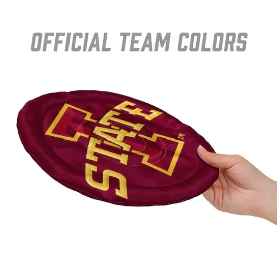 NCAA Flimzee Bean-Bag Flying Disc Iowa State Cyclones {4}