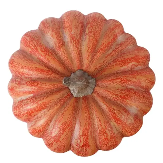 15" Dark Orange Decorative Pumpkin by Ashland&reg; {3}