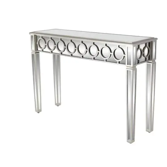 Silver Glam Wood Console Table, 32" x 47" {5}