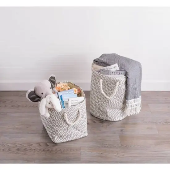 DII&reg; Medium Geo Diamond Rectangle Paper Bin Stone {7}