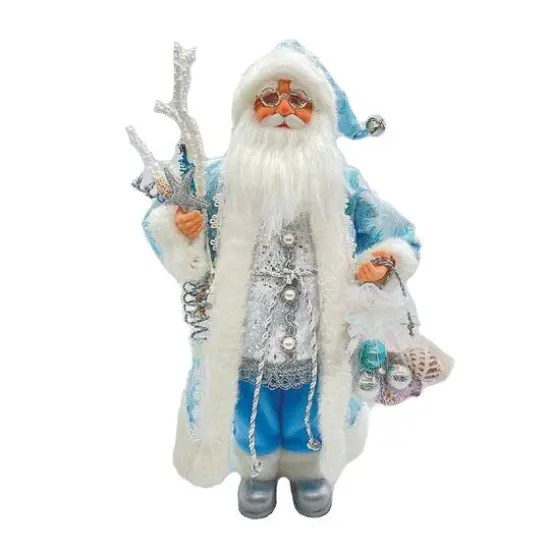 Santa's Workshop 18" Blue Coastal Santa {1}