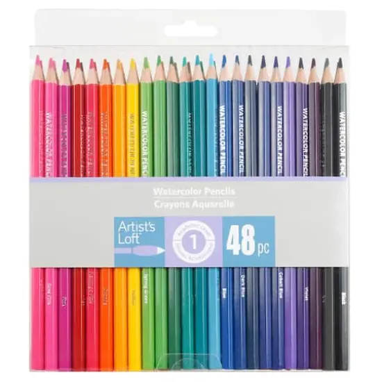 Watercolor Pencil Set by Artist's Loft&trade;, 48 ct. {5}