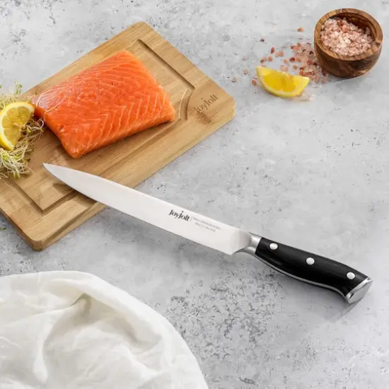 JoyJolt&reg; 8" High Carbon Steel Slicing Knife {6}