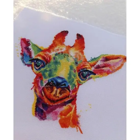 Oven Giraffe Cross Stitch Kit {6}