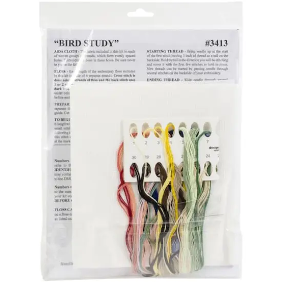 Design Works&trade; Bird Study Counted Cross Stitch Kit {4}