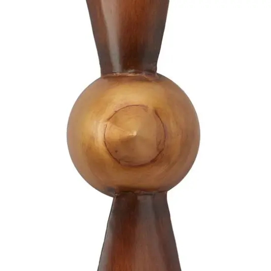 42" Industrial Propeller Wall D&eacute;cor Gold {4}