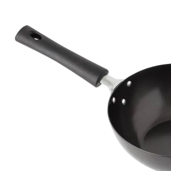 Joyce Chen 8" Carbon Steel Nonstick Stir Fry Pan with Bakelite Handle {3}