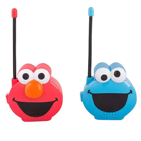 Sesame Street&reg; Elmo & Cookie Monster Molded Walkie Talkies {1}